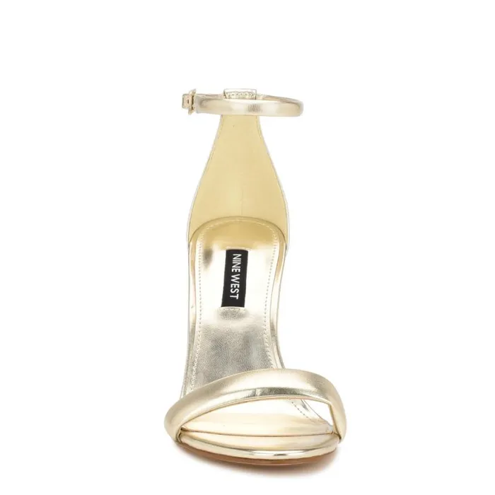 Nine West Sandals Women Teeya Ankle Strap Sandals Platino