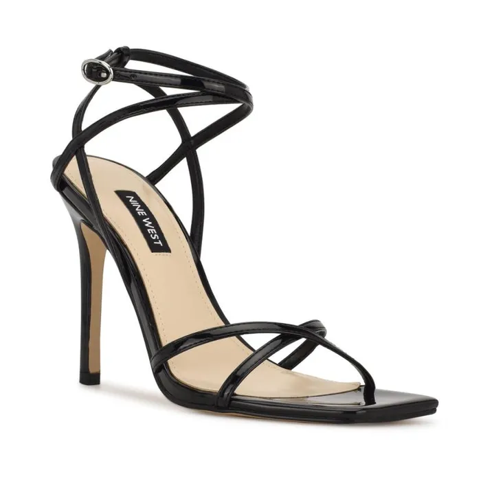 Nine West Sandals Women Tidle Ankle Strap Sandals Black Nine West Sandals Women Tidle Ankle Strap Sandals Black