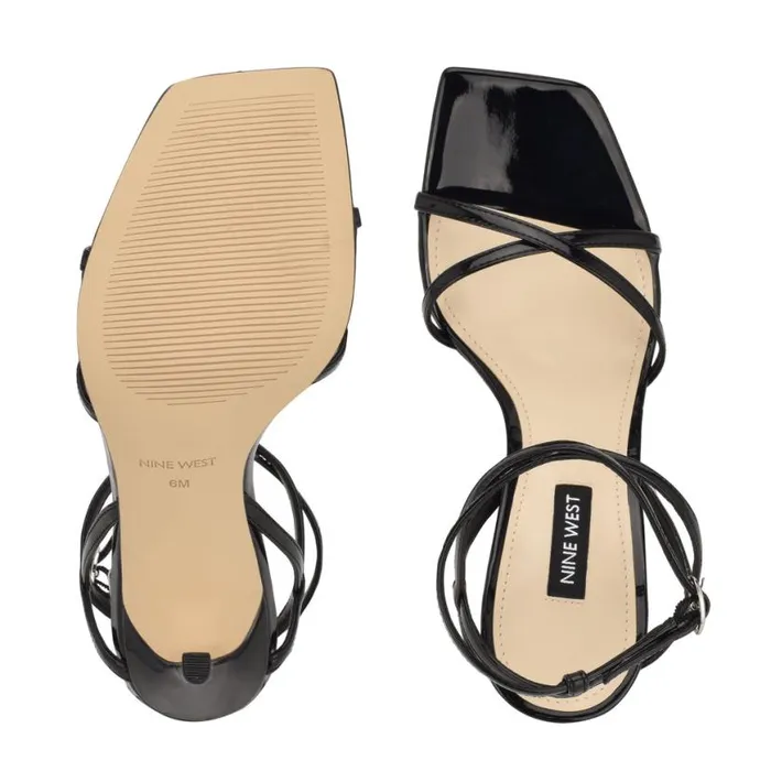 Nine West Sandals Women Tidle Ankle Strap Sandals Black Nine West Sandals Women Tidle Ankle Strap Sandals Black