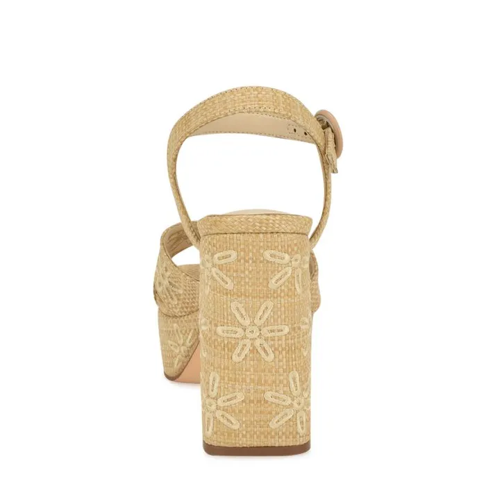 Nine West Sandals Women Vallena Ankle Strap Platform Sandals Light Natural Nine West Sandals Women Vallena Ankle Strap Platform Sandals Light Natural