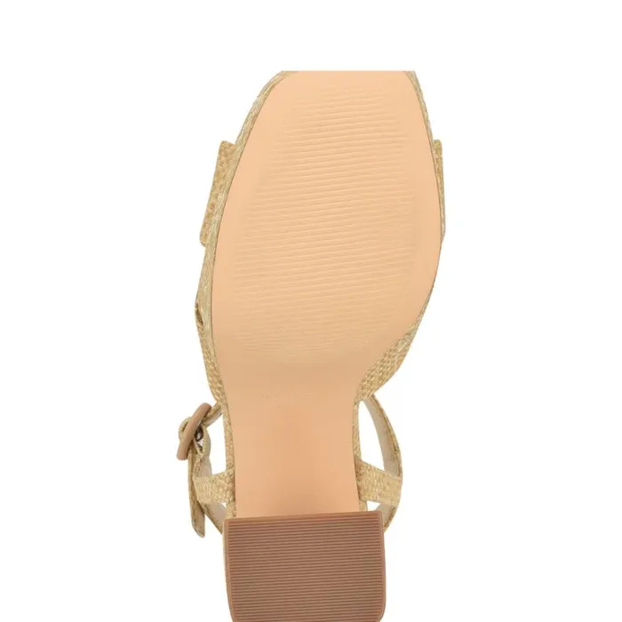 Nine West Sandals Women Vallena Ankle Strap Platform Sandals Light Natural Nine West Sandals Women Vallena Ankle Strap Platform Sandals Light Natural