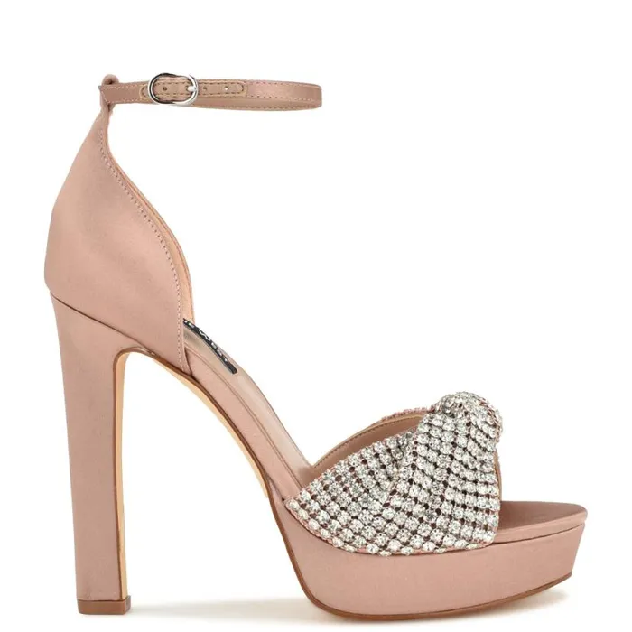 Nine West Sandals Women Wary Dress Sandals Natural