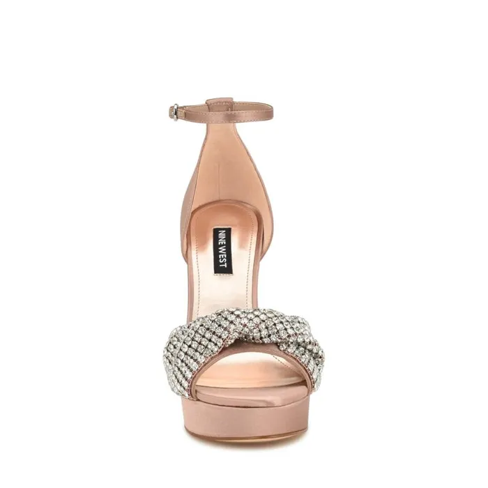 Nine West Sandals Women Wary Dress Sandals Natural Nine West Sandals Women Wary Dress Sandals Natural
