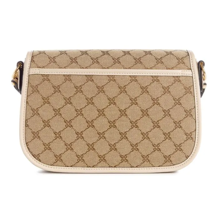 Nine West Satchels and Shoulder Bags Women Allington Crossbody Flap Mocha Logobeige Nine West Satchels and Shoulder Bags Women Allington Crossbody Flap Mocha Logobeige