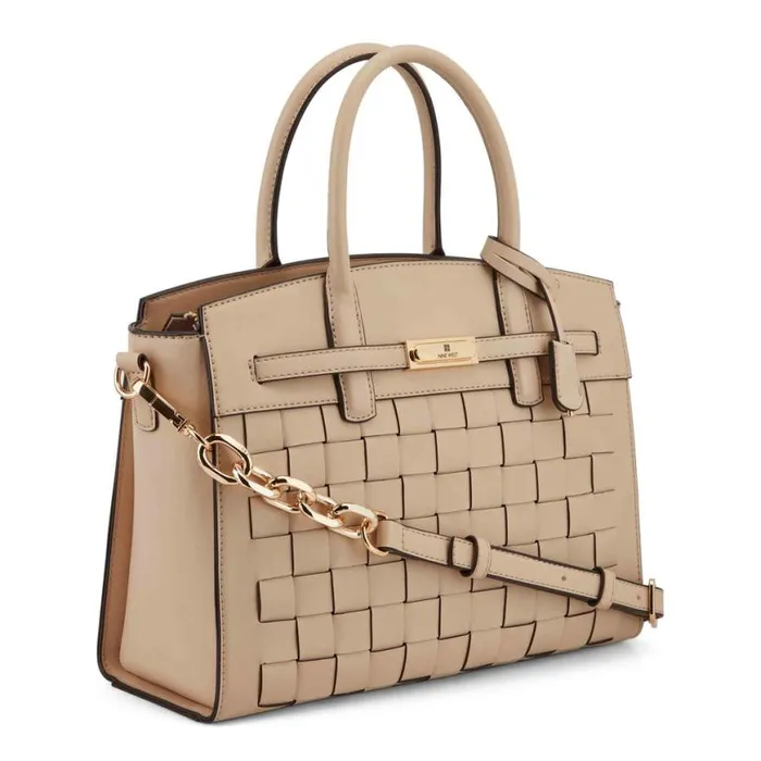 Nine West Satchels and Shoulder Bags Women Dax Jet Set Satchel Beige Nine West Satchels and Shoulder Bags Women Dax Jet Set Satchel Beige