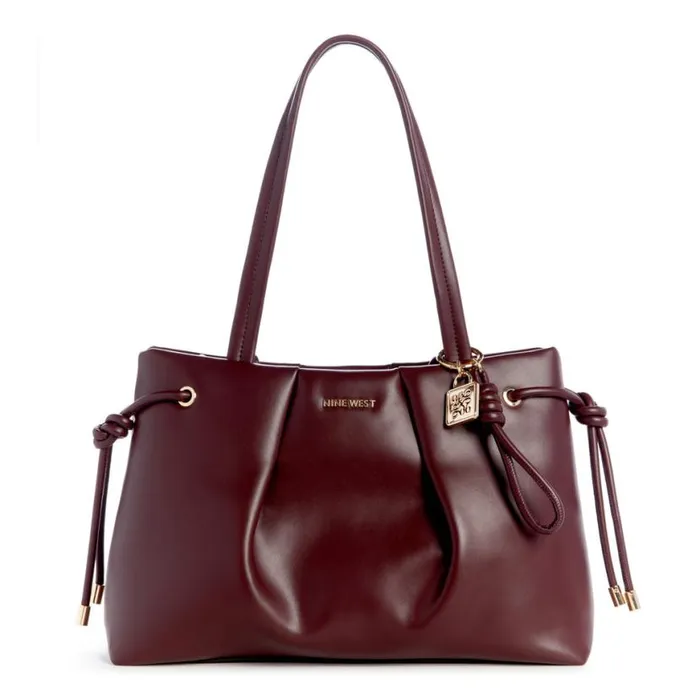 Nine West Satchels and Shoulder Bags Women Elin Shopper Merlot