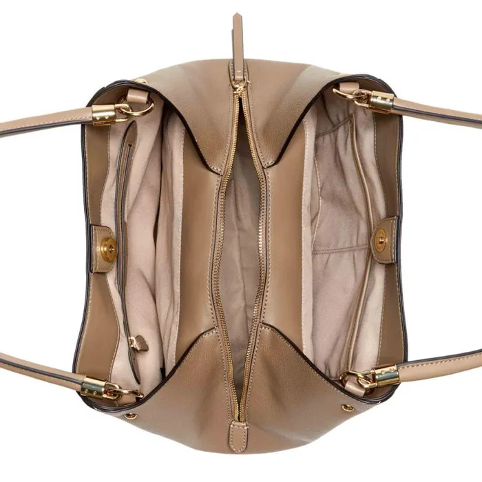 Nine West Satchels and Shoulder Bags Women Etta Jet Set Carryall Dark Mushroom Nine West Satchels and Shoulder Bags Women Etta Jet Set Carryall Dark Mushroom
