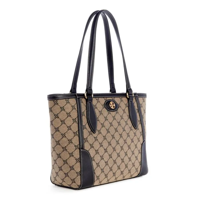 Nine West Satchels and Shoulder Bags Women Innes Small Tote Shopper Natural Logoblack Nine West Satchels and Shoulder Bags Women Innes Small Tote Shopper Natural Logoblack