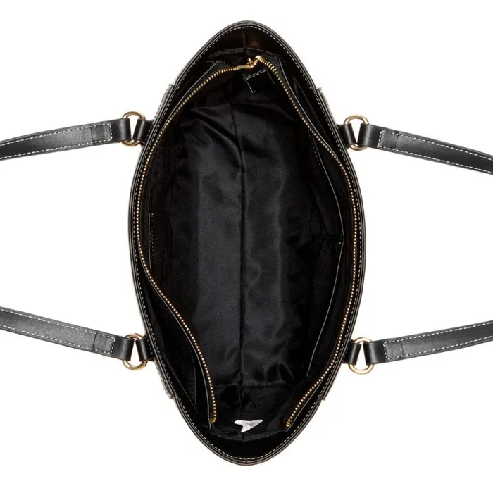 Nine West Satchels and Shoulder Bags Women Innes Small Tote Shopper Natural Logoblack Nine West Satchels and Shoulder Bags Women Innes Small Tote Shopper Natural Logoblack
