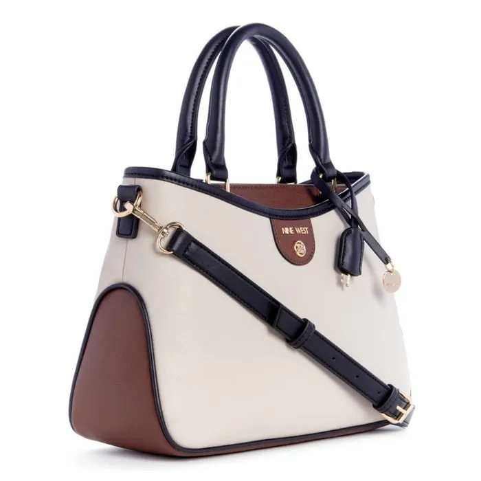 Nine West Satchels and Shoulder Bags Women Kiley Satchel Cement Multi Nine West Satchels and Shoulder Bags Women Kiley Satchel Cement Multi