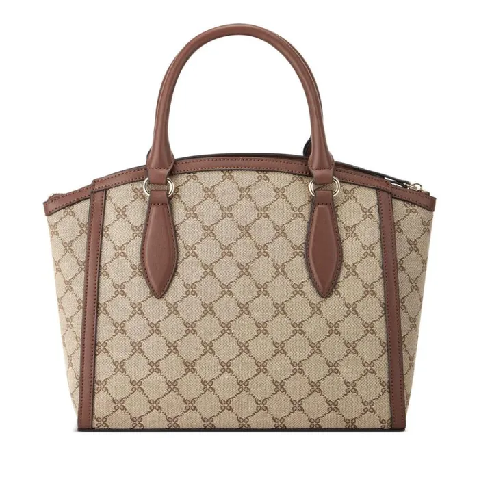 Nine West Satchels and Shoulder Bags Women Kyelle Jet Set Satchel Mocha Logomahogany Nine West Satchels and Shoulder Bags Women Kyelle Jet Set Satchel Mocha Logomahogany