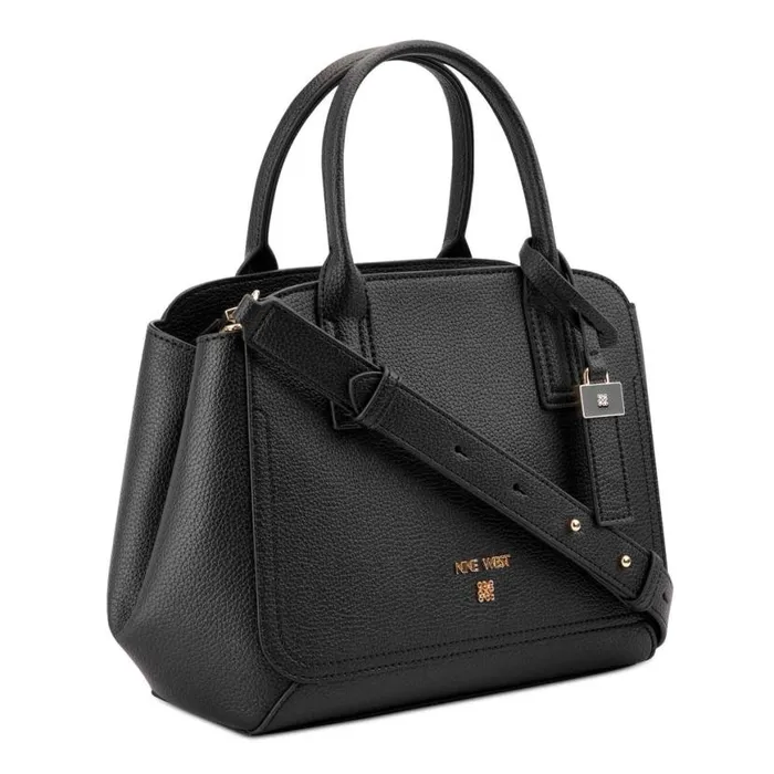 Nine West Satchels and Shoulder Bags Women Morden Satchel Black Nine West Satchels and Shoulder Bags Women Morden Satchel Black
