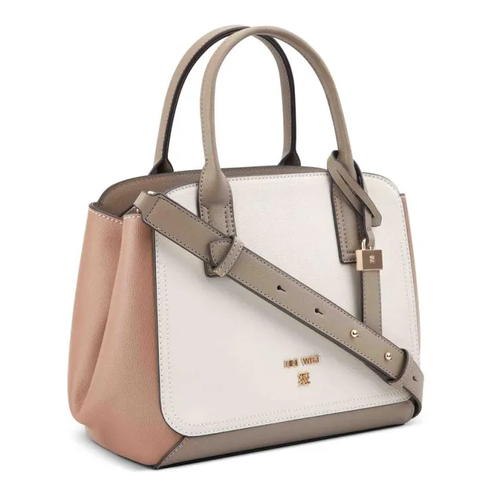 Nine West Satchels and Shoulder Bags Women Morden Satchel Milkmulti Nine West Satchels and Shoulder Bags Women Morden Satchel Milkmulti
