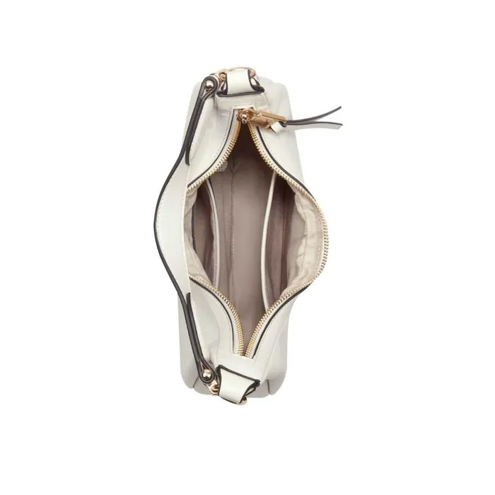 Nine West Satchels and Shoulder Bags Women Saoirse Hobo Milk Nine West Satchels and Shoulder Bags Women Saoirse Hobo Milk