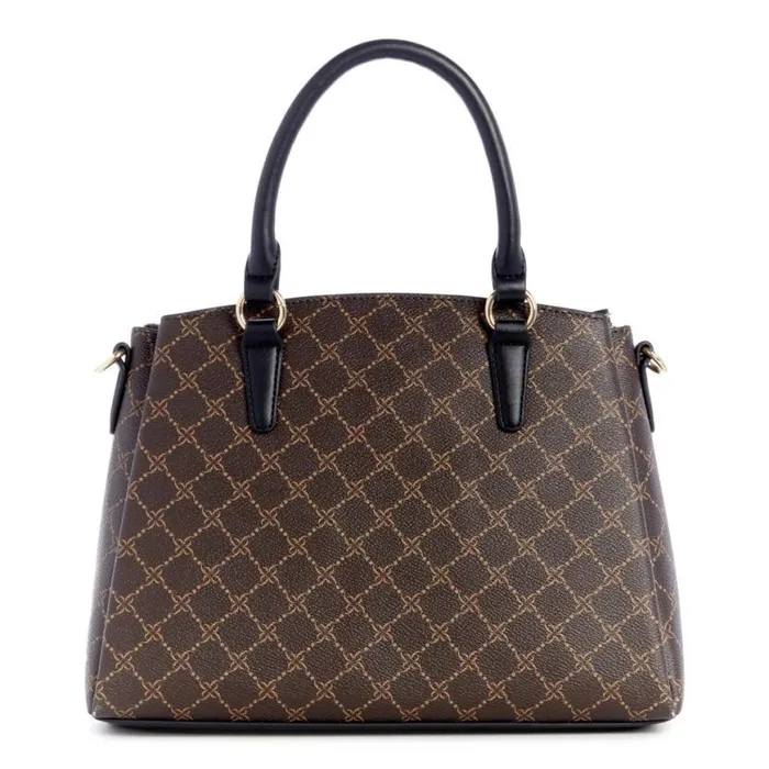 Nine West Satchels and Shoulder Bags Women Siera Satchel Brownblack Nine West Satchels and Shoulder Bags Women Siera Satchel Brownblack
