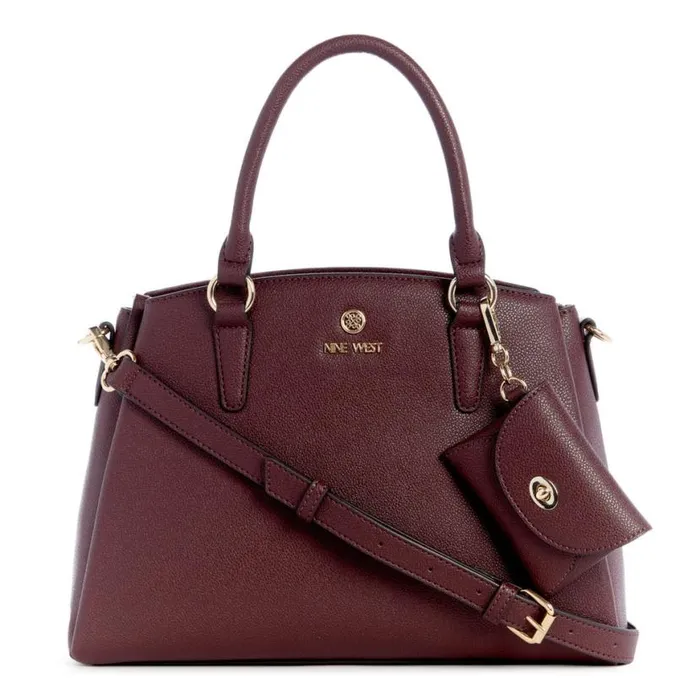 Nine West Satchels and Shoulder Bags Women Siera Satchel Merlot
