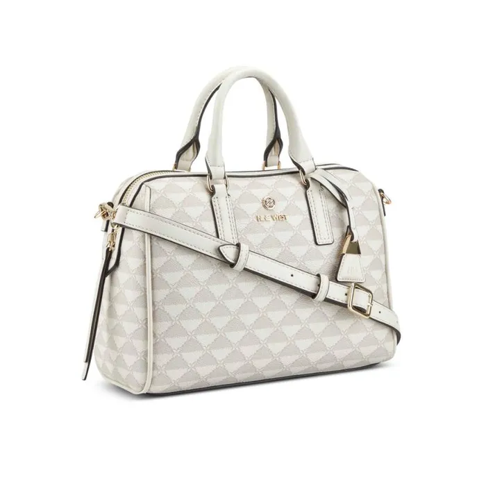 Nine West Satchels and Shoulder Bags Women Tristian Bowler Satchel Pumice Logo Nine West Satchels and Shoulder Bags Women Tristian Bowler Satchel Pumice Logo
