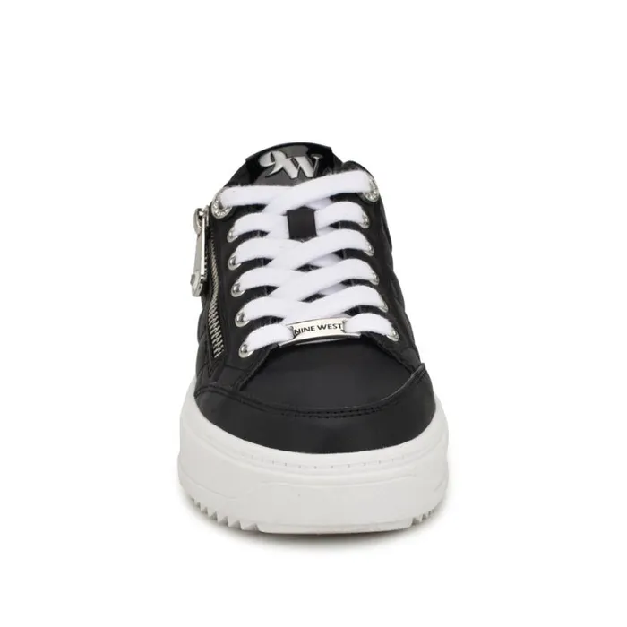 Nine West Sneakers Women Dulah LaceUp Platform Sneakers Black Nine West Sneakers Women Dulah LaceUp Platform Sneakers Black