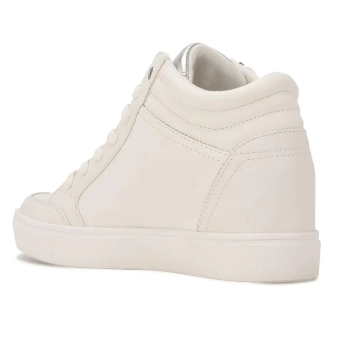 Nine West Sneakers Women Tons High Top Hidden Wedge Sneakers Whitesilver Nine West Sneakers Women Tons High Top Hidden Wedge Sneakers Whitesilver