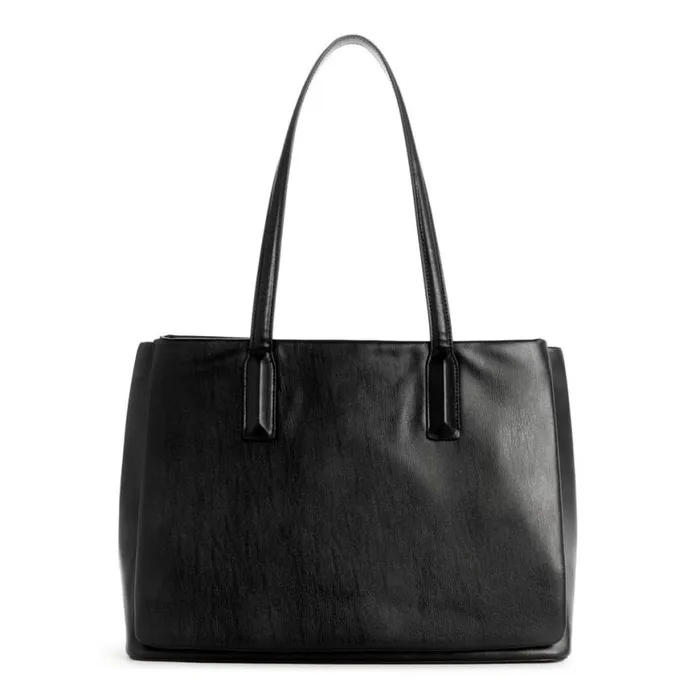 Nine West Totes and Backpacks Women Eliena Triple Compartment Tote Black Nine West Totes and Backpacks Women Eliena Triple Compartment Tote Black