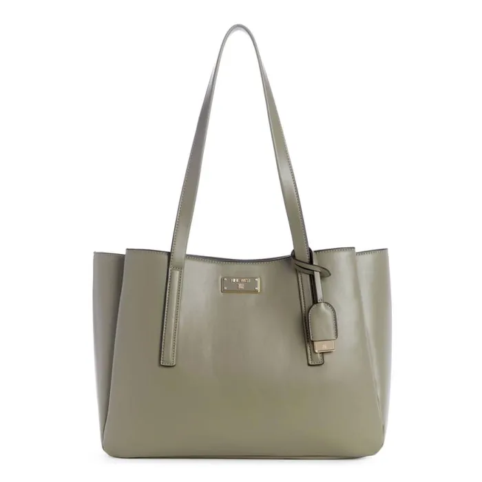Nine West Totes and Backpacks Women Leonel Laptop Triple Compartment Tote Faded Army