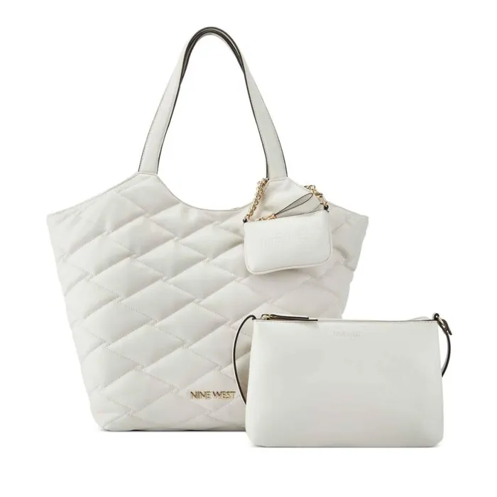 Nine West Totes and Backpacks Women Regan 3 In 1 Tote Milk