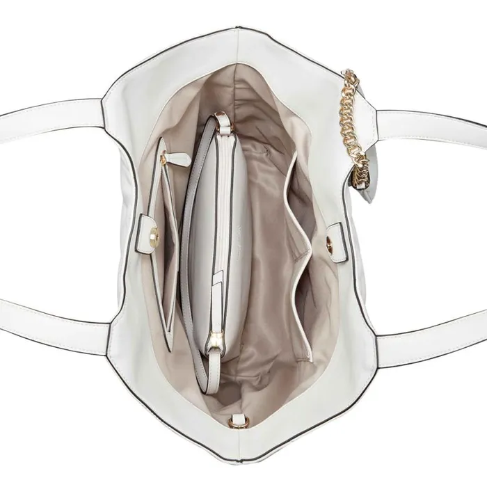Nine West Totes and Backpacks Women Regan 3 In 1 Tote Milk Nine West Totes and Backpacks Women Regan 3 In 1 Tote Milk