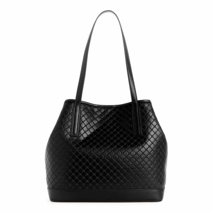 Nine West Totes and Backpacks Women Teagan 2 In 1 Tote Black Embossed Nine West Totes and Backpacks Women Teagan 2 In 1 Tote Black Embossed