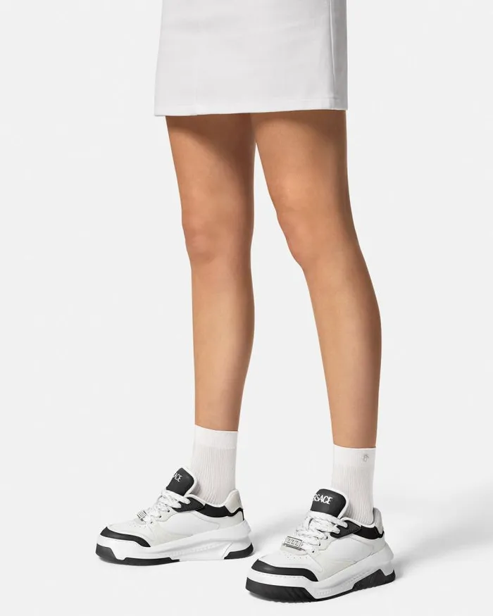 Odissea Sneakers Whiteblack Women Versace Sneakers