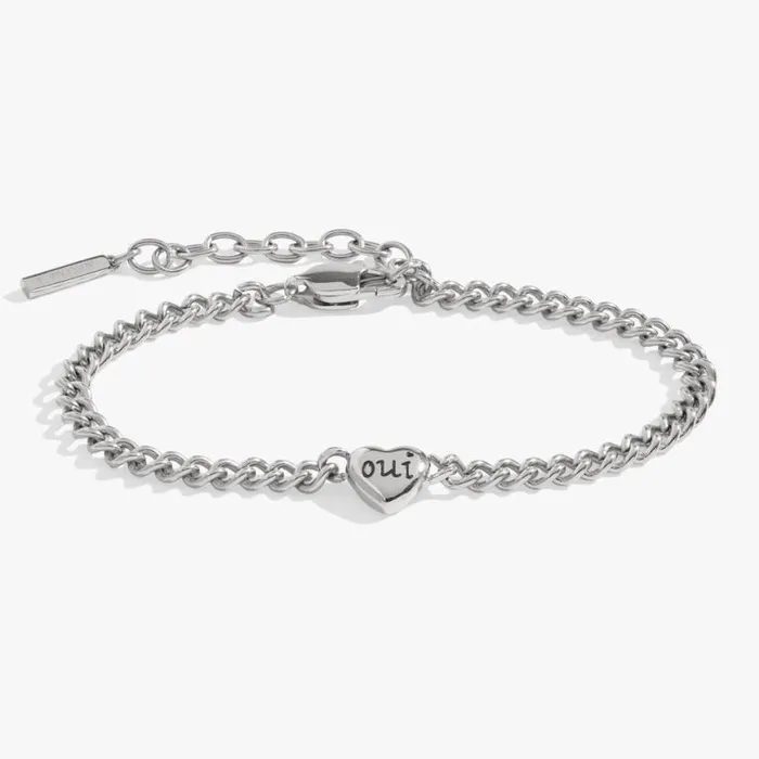 Oui and Non Reversible Heart Inline Bracelet Stainless Steel Gold Women Alex And Ani Love Oui and Non Reversible Heart Inline Bracelet Stainless Steel Gold Women Alex And Ani Love