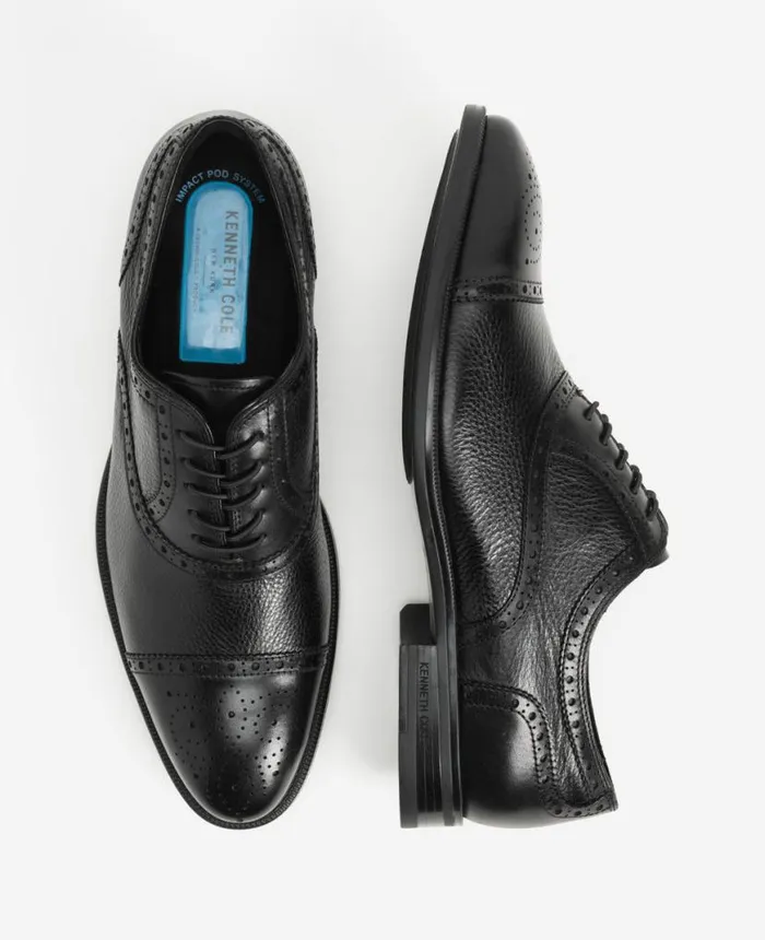 Oxfords Men Kenneth Cole Futurepod Leather LaceUp Oxford With Medallion Cap Toe Black Oxfords Men Kenneth Cole Futurepod Leather LaceUp Oxford With Medallion Cap Toe Black