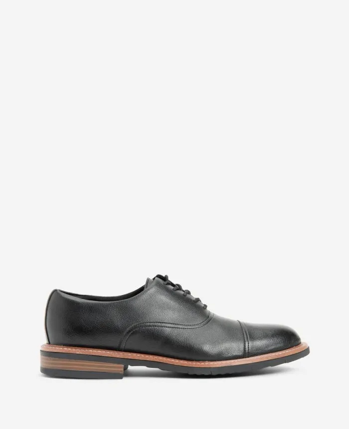 Oxfords Men Kenneth Cole REACTION 8211 Klay Cap Toe Oxford With Flex Black