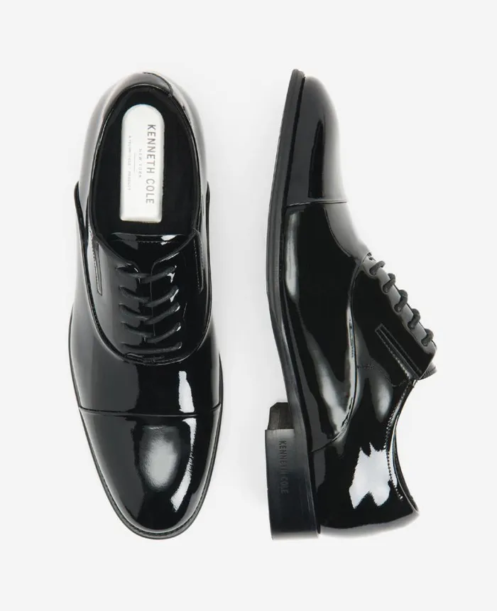 Oxfords Men Kenneth Cole Site Exclusive Tully Patent Leather Cap Toe Black Oxfords Men Kenneth Cole Site Exclusive Tully Patent Leather Cap Toe Black