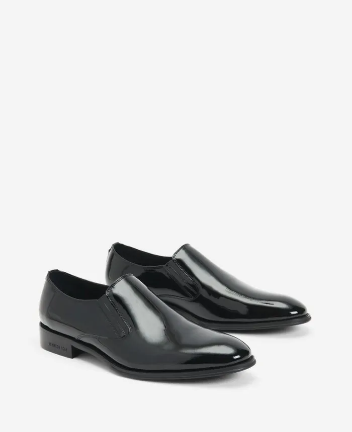 Oxfords Men Kenneth Cole Site Exclusive Tully Patent SlipOn Oxford With TECHNICOLE Black Oxfords Men Kenneth Cole Site Exclusive Tully Patent SlipOn Oxford With TECHNICOLE Black