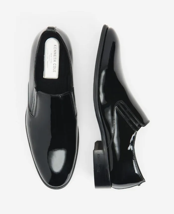 Oxfords Men Kenneth Cole Site Exclusive Tully Patent SlipOn Oxford With TECHNICOLE Black Oxfords Men Kenneth Cole Site Exclusive Tully Patent SlipOn Oxford With TECHNICOLE Black