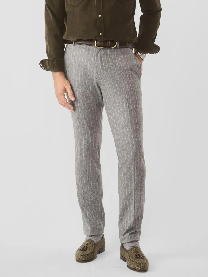 Pants Men JMcLaughlin Oxford Pants In Pinstripe Graywhite