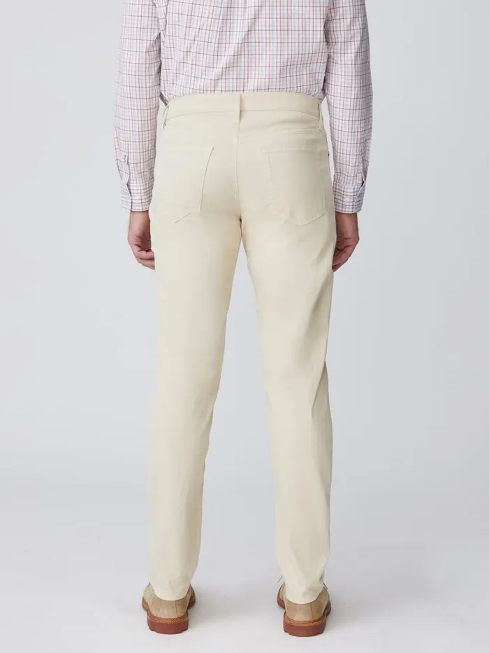Pants Men JMcLaughlin Parker 5Pocket Straight Pants Sand Pants Men JMcLaughlin Parker 5Pocket Straight Pants Sand
