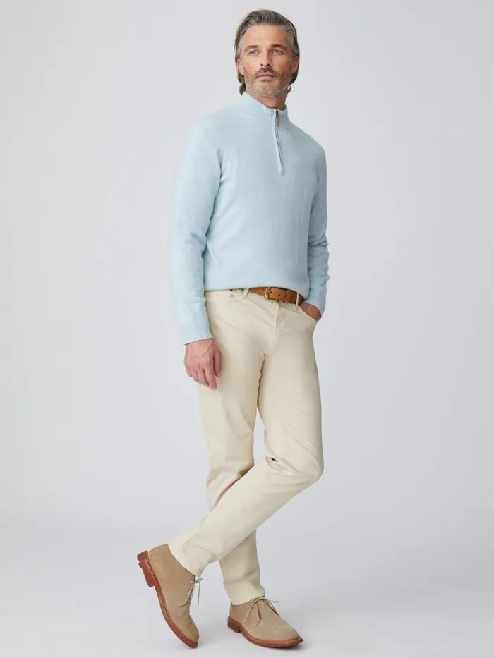 Pants Men JMcLaughlin Parker 5Pocket Straight Pants Sand Pants Men JMcLaughlin Parker 5Pocket Straight Pants Sand