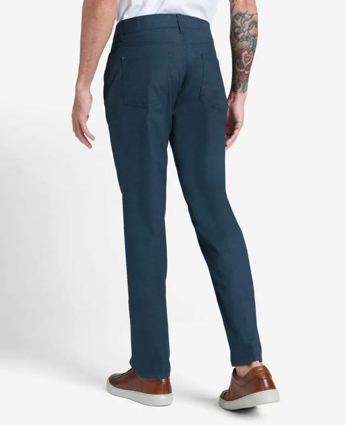Pants Men Kenneth Cole The 5Pocket Stretch Pant With Flex Waistband Indigo Pants Men Kenneth Cole The 5Pocket Stretch Pant With Flex Waistband Indigo