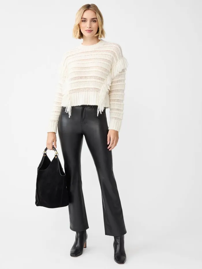 Pants Women JMcLaughlin Brandy Vegan Leather Pants Black