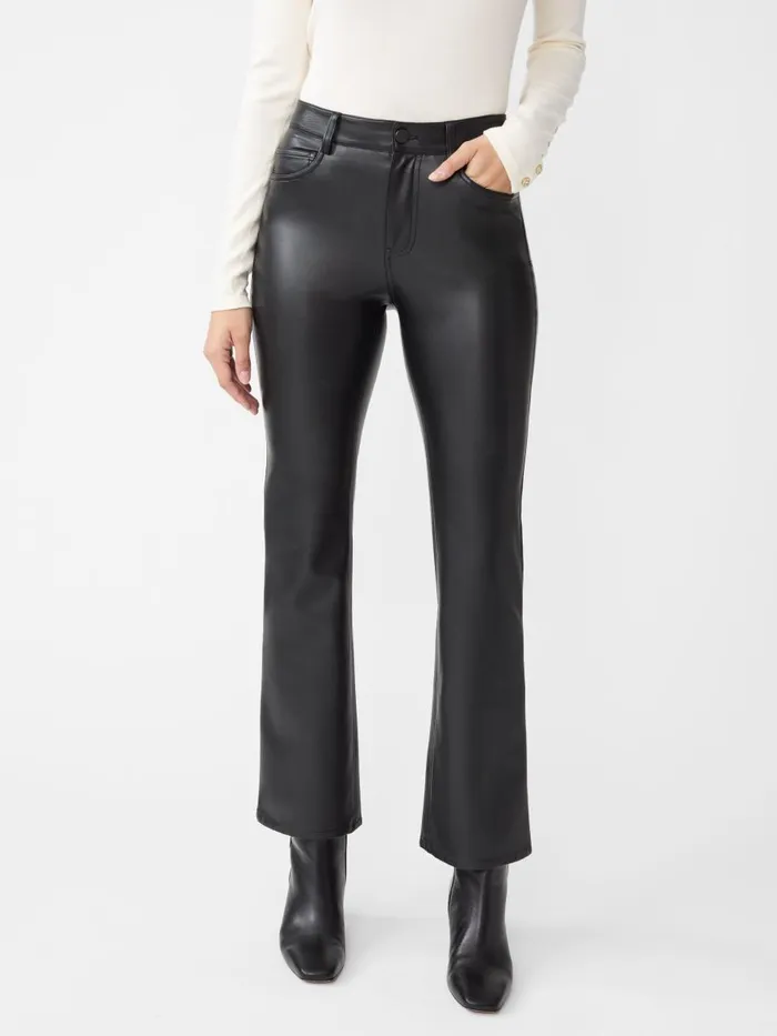 Pants Women JMcLaughlin Brandy Vegan Leather Pants Black Pants Women JMcLaughlin Brandy Vegan Leather Pants Black