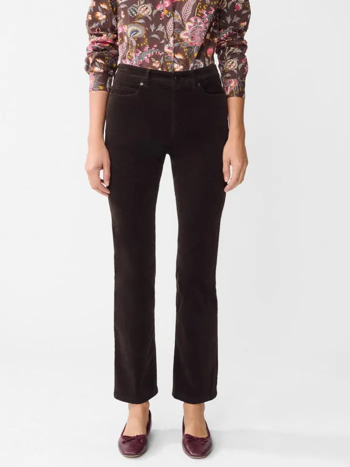 Pants Women JMcLaughlin Lenni Velvet Jeans Dark Chocolate Pants Women JMcLaughlin Lenni Velvet Jeans Dark Chocolate