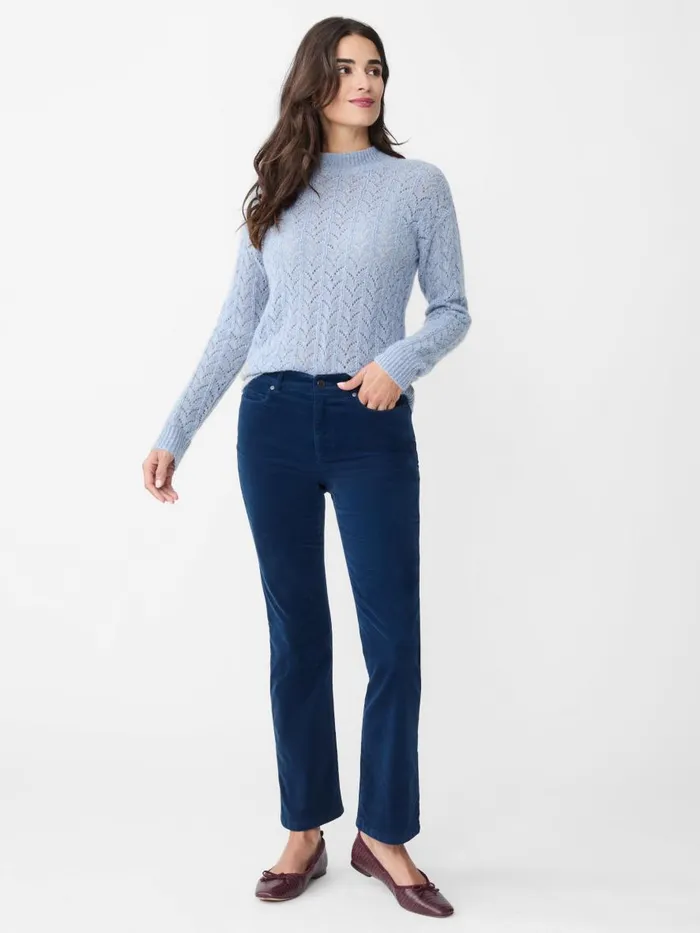 Pants Women JMcLaughlin Lenni Velvet Jeans Deep Sapphire