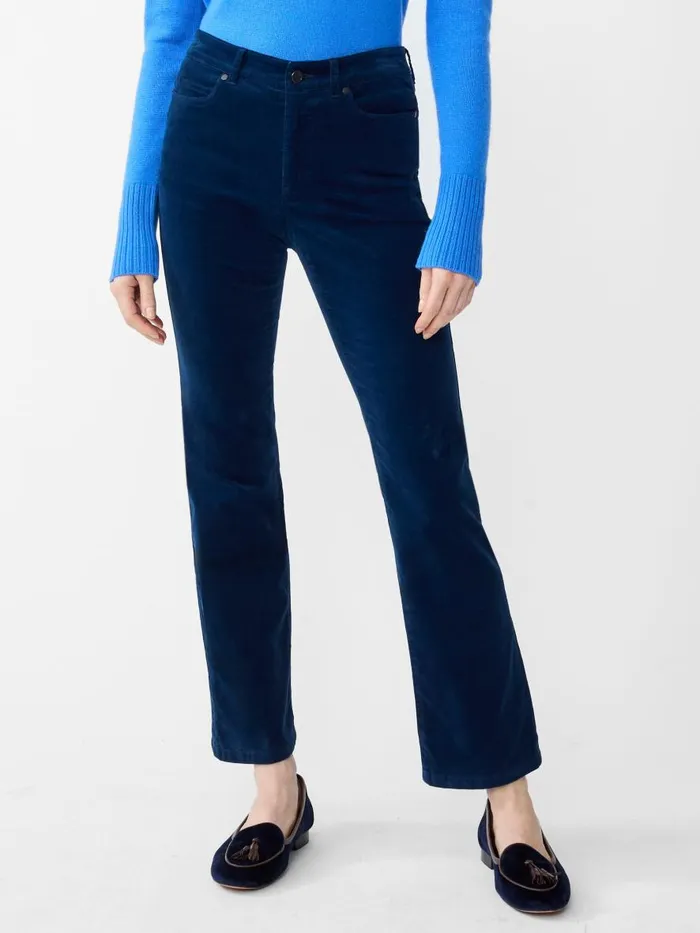 Pants Women JMcLaughlin Lenni Velvet Jeans Deep Sapphire Pants Women JMcLaughlin Lenni Velvet Jeans Deep Sapphire