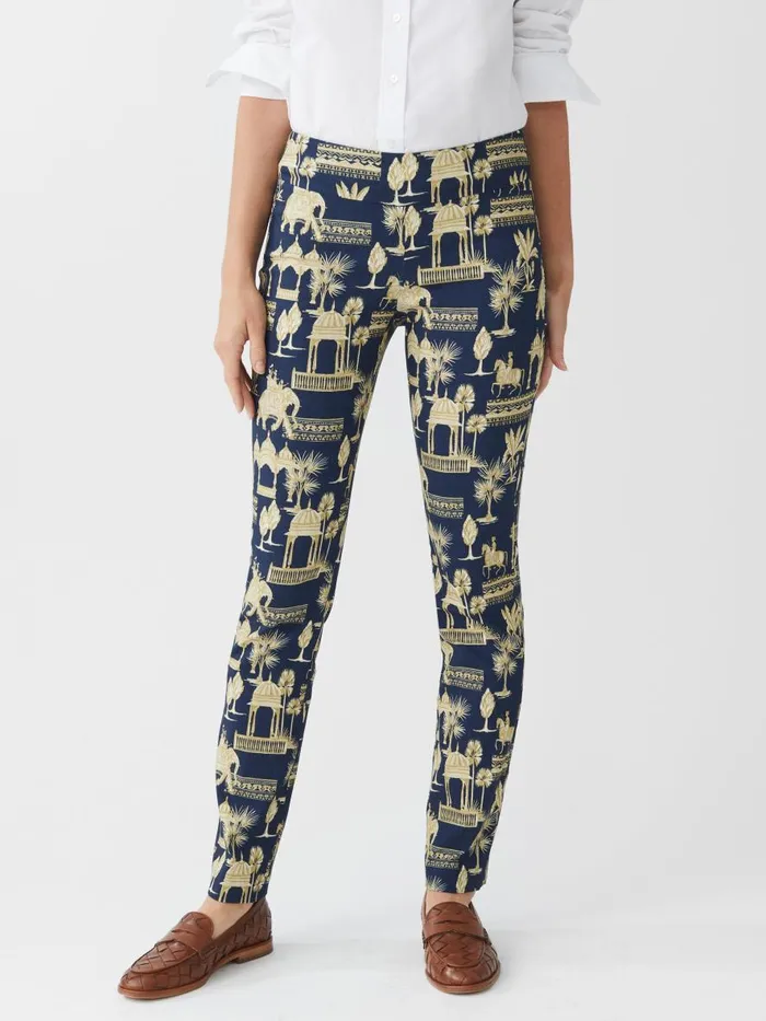 Pants Women JMcLaughlin Masie Pants In Desert Toile Navytan Pants Women JMcLaughlin Masie Pants In Desert Toile Navytan