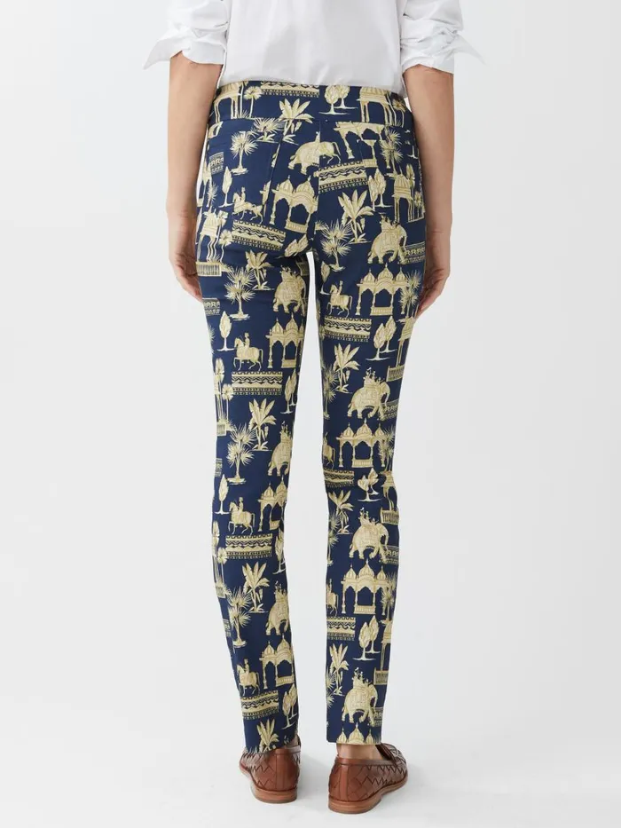 Pants Women JMcLaughlin Masie Pants In Desert Toile Navytan Pants Women JMcLaughlin Masie Pants In Desert Toile Navytan