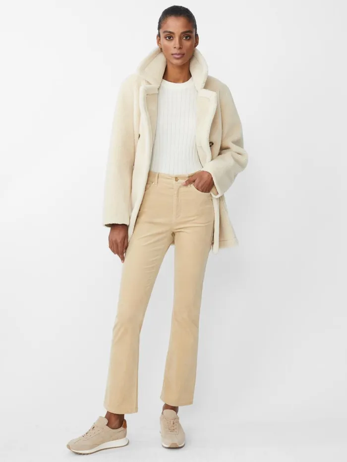 Pants Women JMcLaughlin Milburn Velvet Jeans Tan