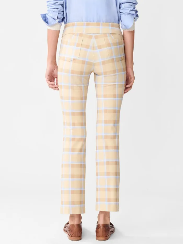 Pants Women JMcLaughlin Rylie Pants In Stadium Plaid Tanbrown Pants Women JMcLaughlin Rylie Pants In Stadium Plaid Tanbrown