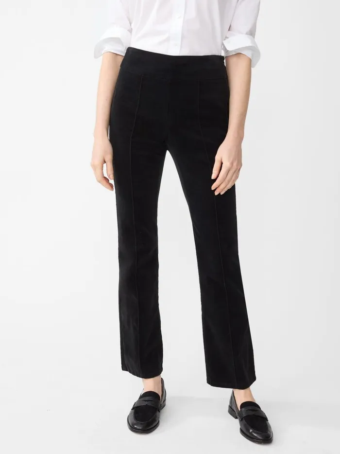 Pants Women JMcLaughlin Rylie Velvet Jeans Black Pants Women JMcLaughlin Rylie Velvet Jeans Black
