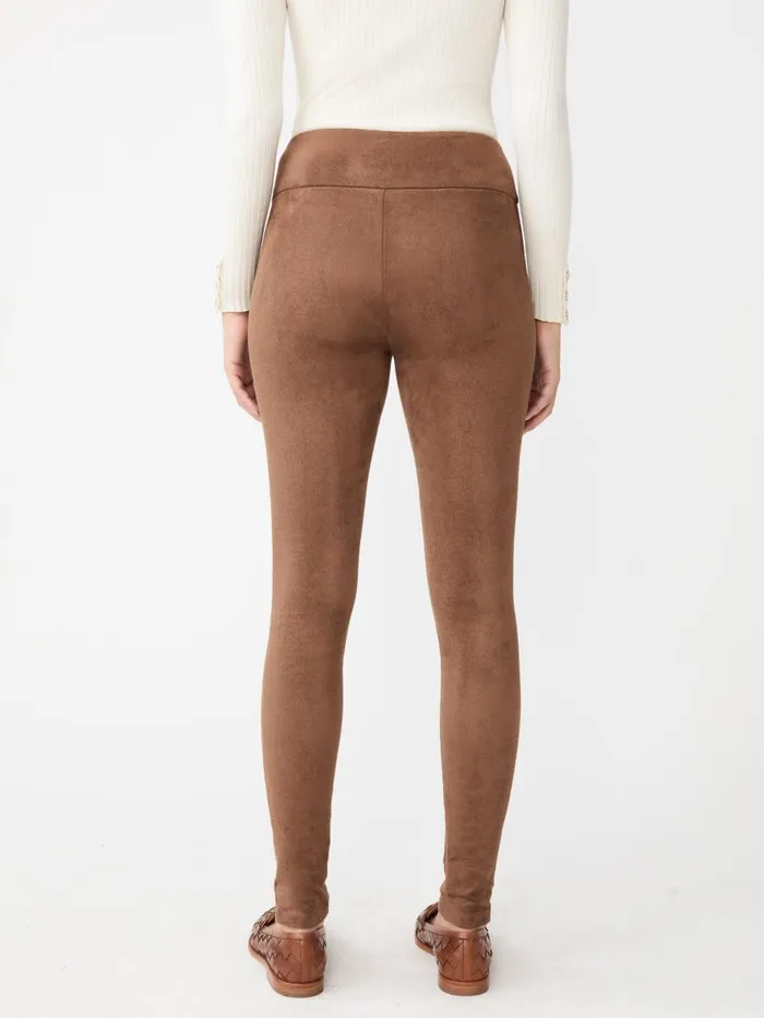 Pants Women JMcLaughlin Suri Faux Suede Leggings Hazelnut Pants Women JMcLaughlin Suri Faux Suede Leggings Hazelnut